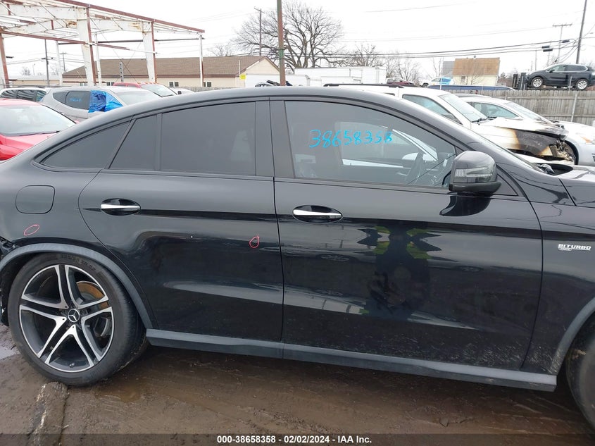 2018 MERCEDES-BENZ AMG GLE 43 COUPE 4MATIC 4JGED6EB6JA093234