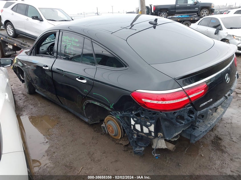 2018 MERCEDES-BENZ AMG GLE 43 COUPE 4MATIC 4JGED6EB6JA093234
