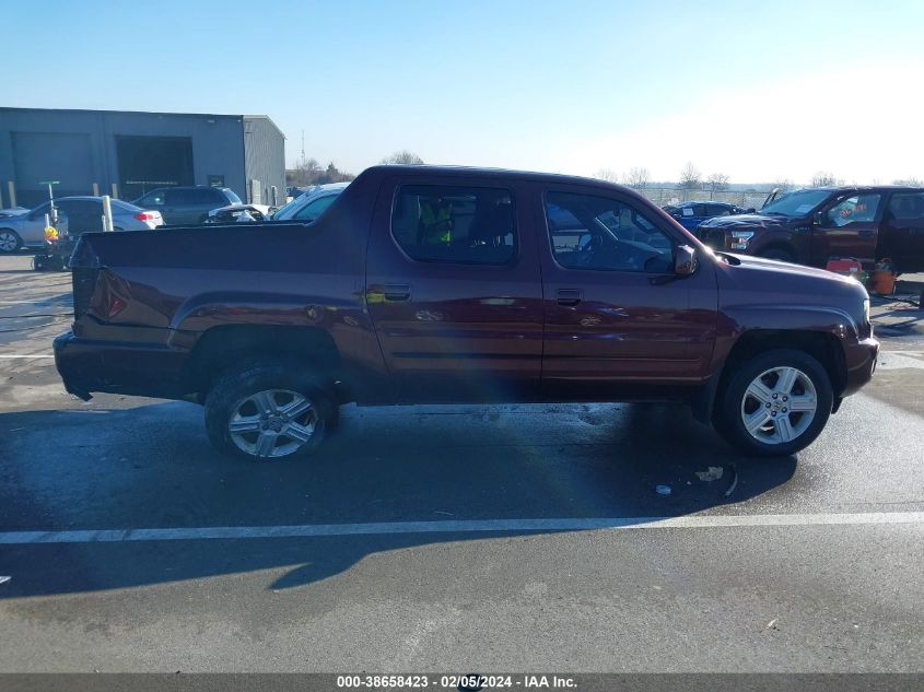 2014 Honda Ridgeline Rtl VIN: 5FPYK1F59EB011505 Lot: 38658423