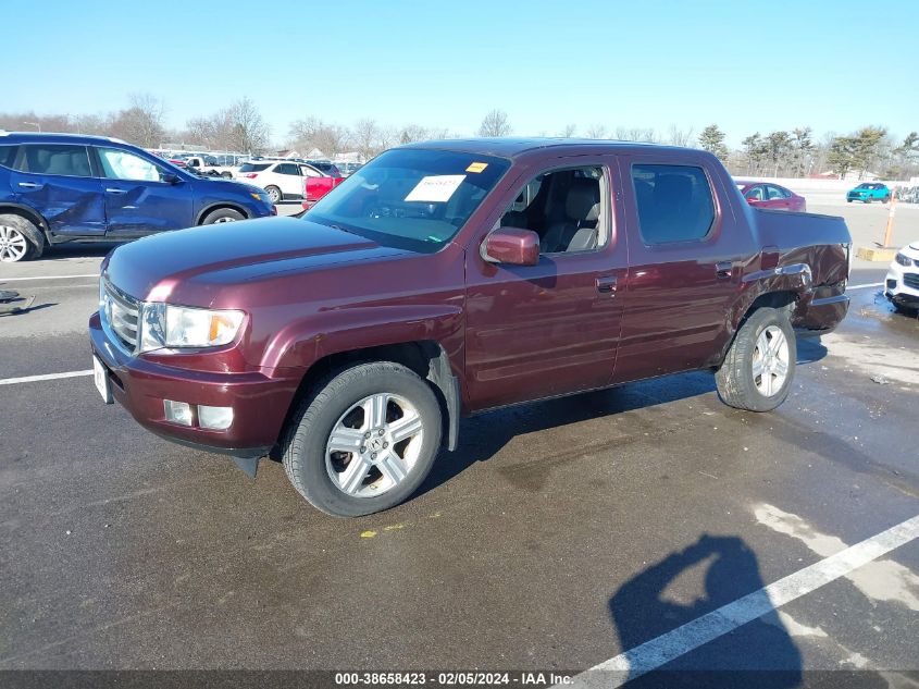 2014 Honda Ridgeline Rtl VIN: 5FPYK1F59EB011505 Lot: 38658423