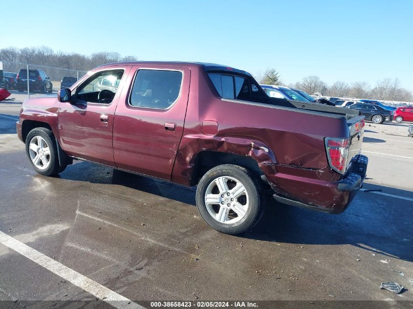 2014 Honda Ridgeline Rtl VIN: 5FPYK1F59EB011505 Lot: 38658423