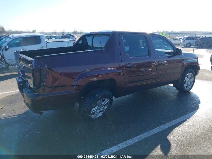 2014 Honda Ridgeline Rtl VIN: 5FPYK1F59EB011505 Lot: 38658423