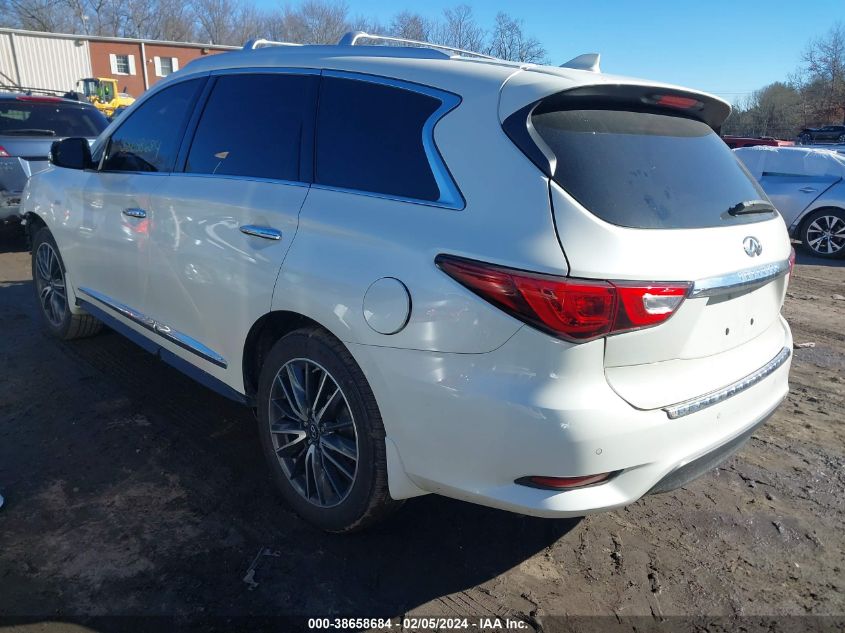 2016 Infiniti Qx60 VIN: 5N1AL0MM7GC521858 Lot: 38658684