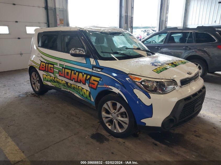 2014 Kia Soul + VIN: KNDJP3A53E7034234 Lot: 38658832