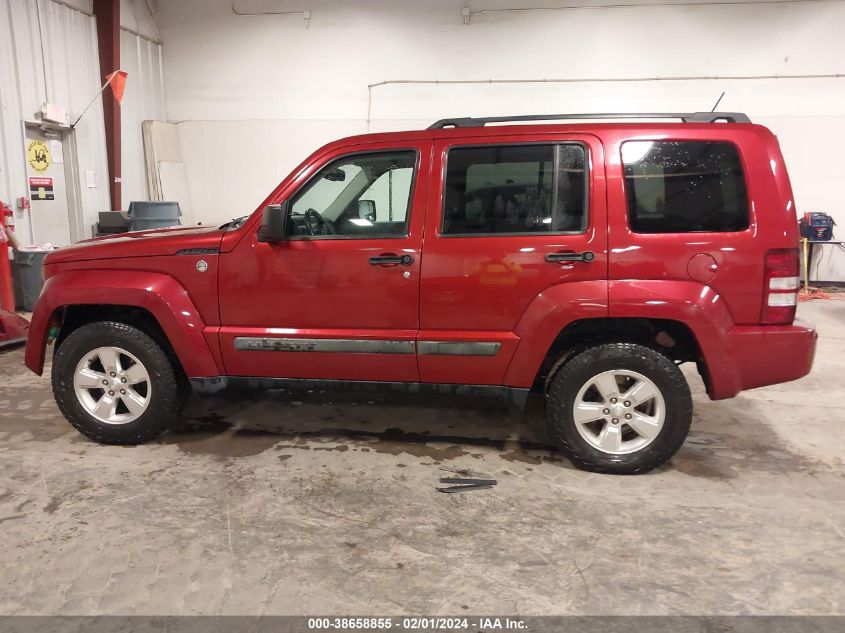 2012 Jeep Liberty Sport VIN: 1C4PJMAK3CW168350 Lot: 38658855