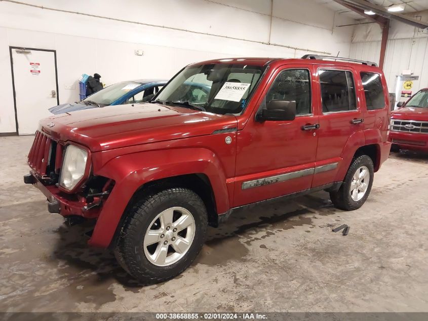 2012 Jeep Liberty Sport VIN: 1C4PJMAK3CW168350 Lot: 38658855