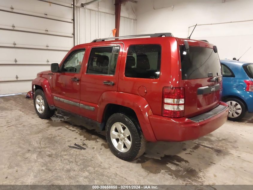 2012 Jeep Liberty Sport VIN: 1C4PJMAK3CW168350 Lot: 38658855