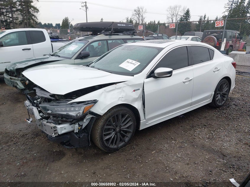 2021 Acura Ilx Premium/A-Spec Package/W/Technology/A-Spec Package VIN: 19UDE2F80MA000948 Lot: 38658992