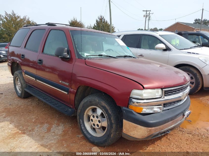 2001 Chevrolet Tahoe Ls VIN: 1GNEK13T51R120795 Lot: 38658995