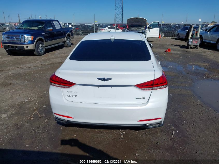 2015 Hyundai Genesis 3.8 VIN: KMHGN4JE5FU081544 Lot: 38659052