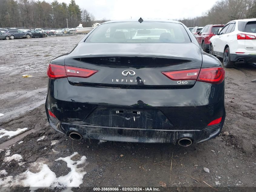 2020 Infiniti Q60 Luxe VIN: JN1EV7EK5LM340805 Lot: 38659066