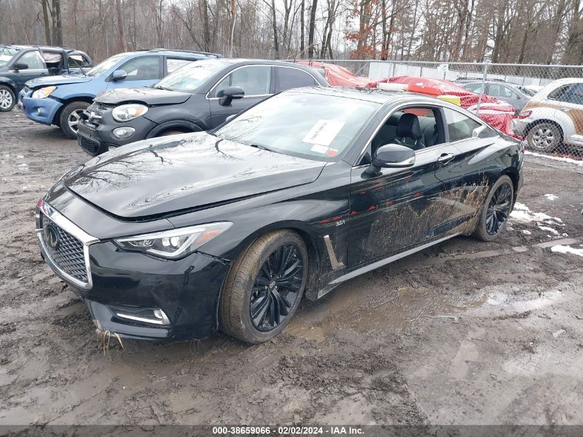 2020 Infiniti Q60 Luxe VIN: JN1EV7EK5LM340805 Lot: 38659066