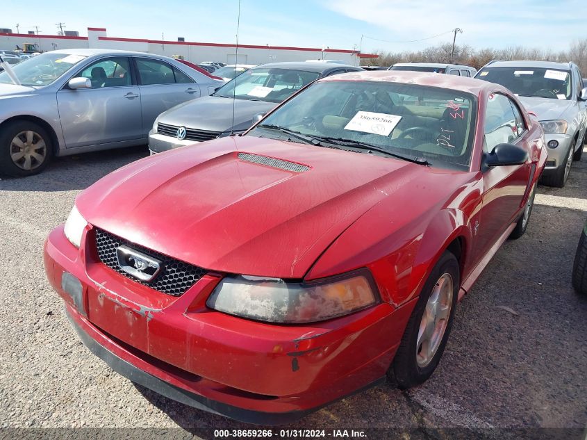 2001 Ford Mustang Deluxe/Premium/Standard VIN: 1FAFP40461F231232 Lot: 38659266