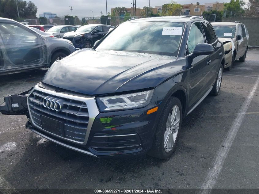 WA1BNAFY6J2207313 2018 AUDI Q5, photo no. 2