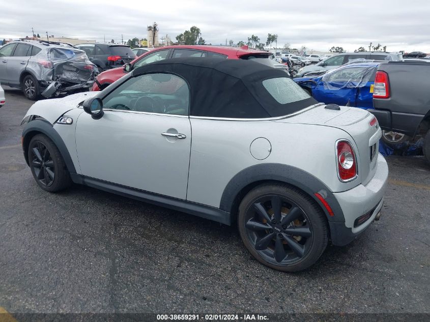 2014 Mini Roadster Cooper S VIN: WMWSY3C50ET594862 Lot: 38659291