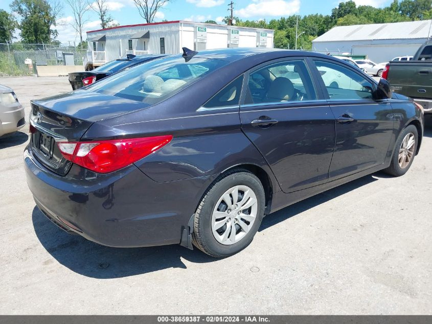 2011 Hyundai Sonata Gls VIN: 5NPEB4AC3BH160718 Lot: 38659387