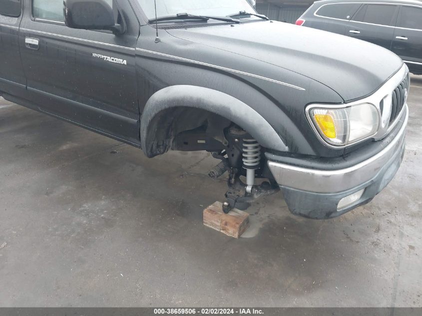 2001 Toyota Tacoma Prerunner V6 VIN: 5TESN92N11Z752430 Lot: 38659506