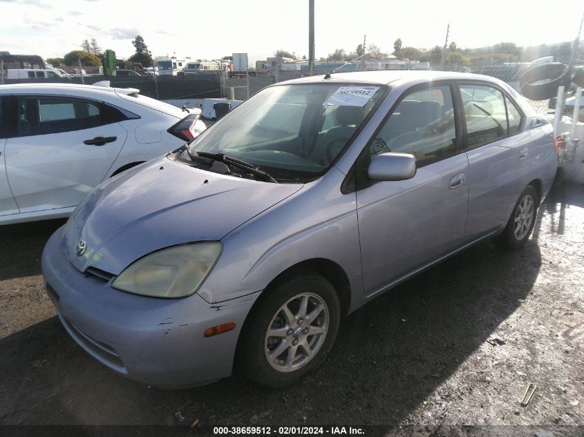 2002 Toyota Prius Base (Ecvt) VIN: JT2BK12U720044775 Lot: 38659512