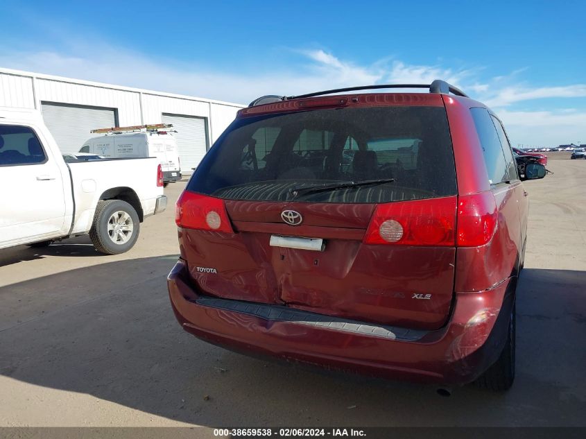 2008 Toyota Sienna Xle/Xle Limited VIN: X5TDZK22C58S18611 Lot: 38659538