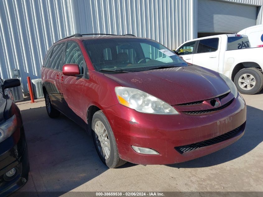 2008 Toyota Sienna Xle/Xle Limited VIN: X5TDZK22C58S18611 Lot: 38659538