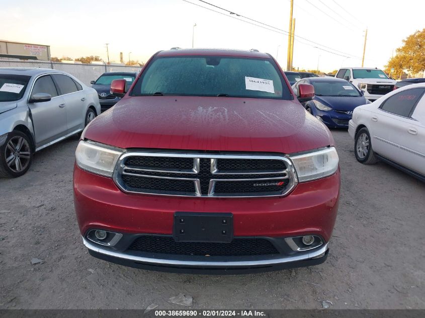 2015 Dodge Durango Limited VIN: 1C4RDJDG4FC954248 Lot: 38659690