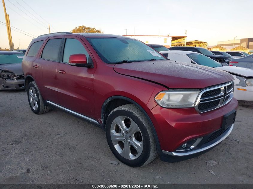 2015 Dodge Durango Limited VIN: 1C4RDJDG4FC954248 Lot: 38659690