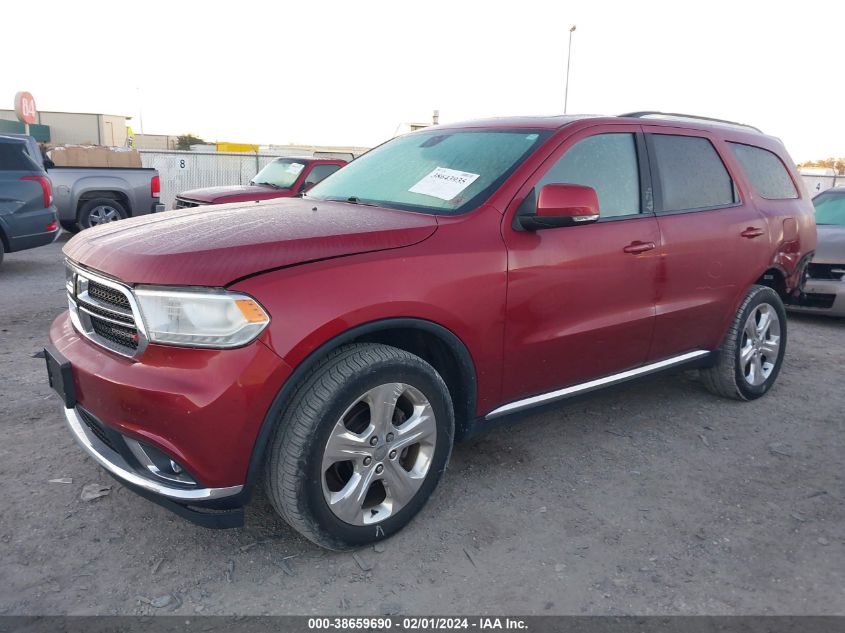 2015 Dodge Durango Limited VIN: 1C4RDJDG4FC954248 Lot: 38659690