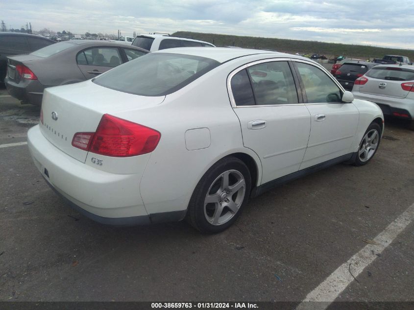 2003 Infiniti G35 VIN: JNKCV51E53M313076 Lot: 38659763