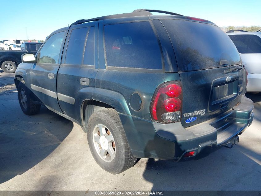 1GNDS13S152124490 2005 Chevrolet Trailblazer Ls