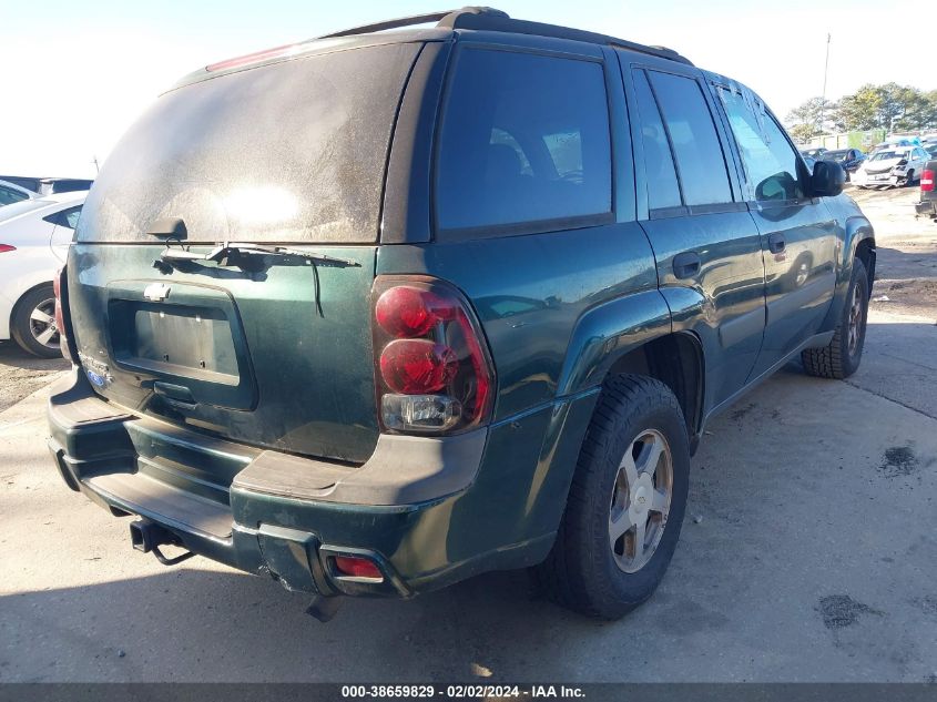 2005 Chevrolet Trailblazer Ls VIN: 1GNDS13S152124490 Lot: 38659829