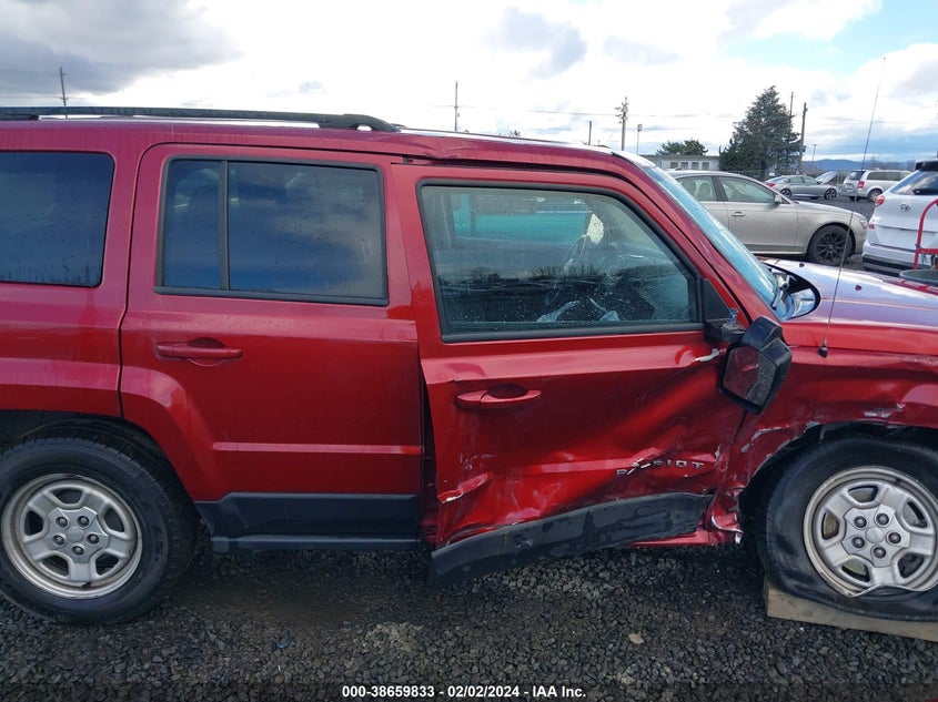 VIN 1C4NJPBA2HD171239 2017 JEEP PATRIOT SPORT FWD