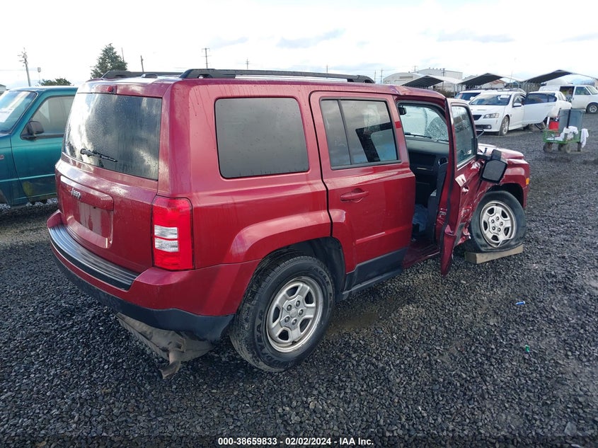 VIN 1C4NJPBA2HD171239 2017 JEEP PATRIOT SPORT FWD