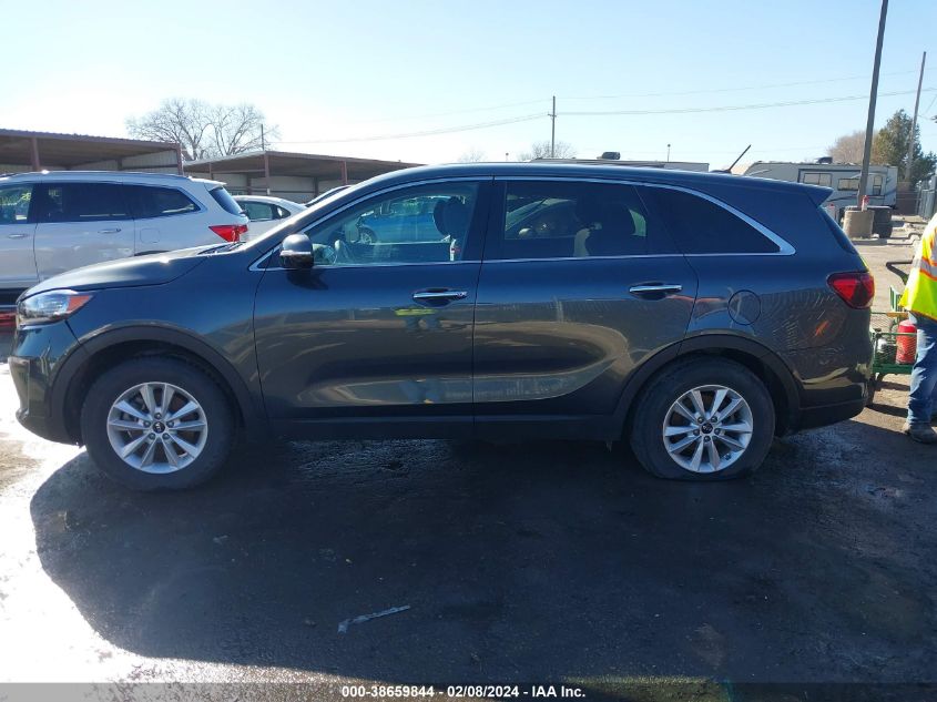 2020 Kia Sorento 2.4L Lx VIN: 5XYPG4A33LG661384 Lot: 38659844