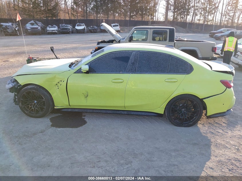 2022 BMW M3 COMPETITION - WBS43AY03NFM61127