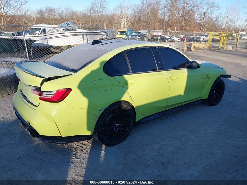 2022 BMW M3 COMPETITION - WBS43AY03NFM61127