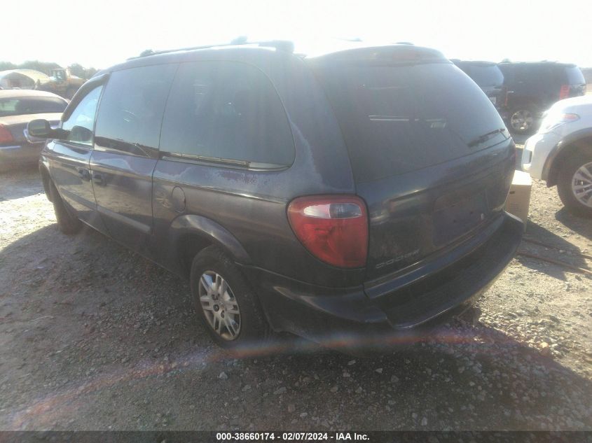 2005 Dodge Grand Caravan Se VIN: 1D4GP24R35B336819 Lot: 40375603