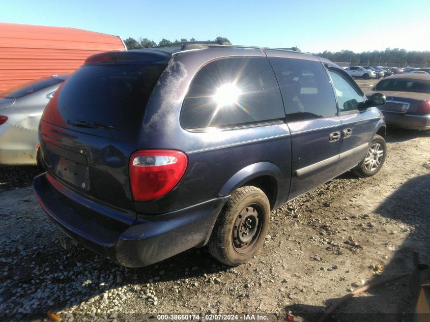 2005 Dodge Grand Caravan Se VIN: 1D4GP24R35B336819 Lot: 40375603