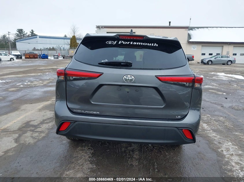2023 TOYOTA HIGHLANDER VIN: 5TDKDRAH3PS021017