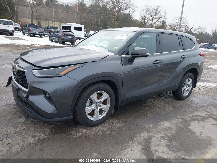 2023 TOYOTA HIGHLANDER VIN: 5TDKDRAH3PS021017
