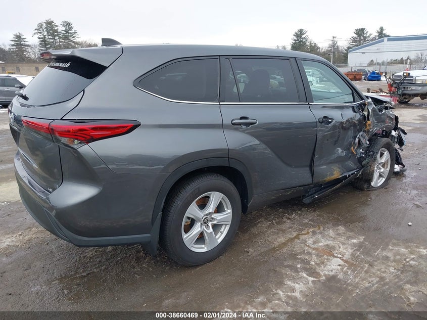 2023 TOYOTA HIGHLANDER VIN: 5TDKDRAH3PS021017