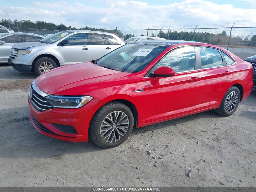 3VWE57BU5KM107283 2019 Volkswagen Jetta 1.4T Sel