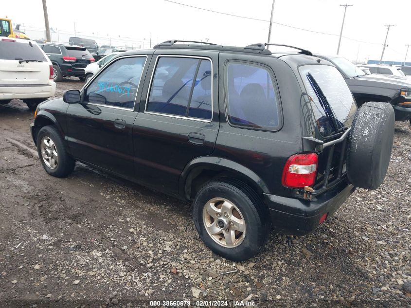 2000 Kia Sportage Ex VIN: KNDJB7239Y5648854 Lot: 38660679