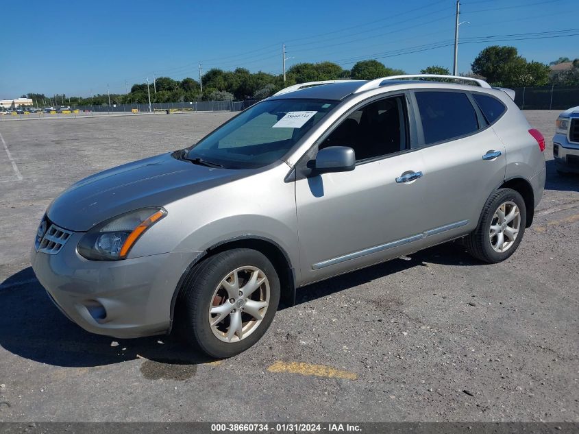 2011 Nissan Rogue Sv VIN: JN8AS5MV1BW257206 Lot: 38660734