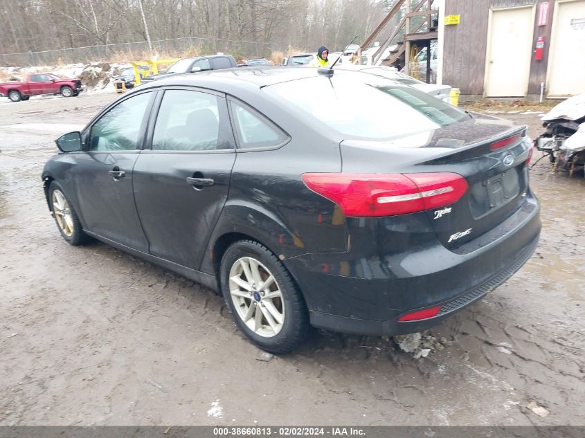 2016 Ford Focus Se VIN: 1FADP3F24GL265557 Lot: 38660813