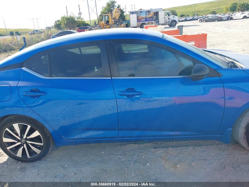 VIN 3N1AB8CV9MY271397 2021 NISSAN SENTRA SV