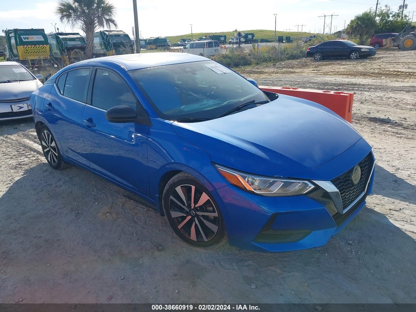 VIN 3N1AB8CV9MY271397 2021 NISSAN SENTRA SV