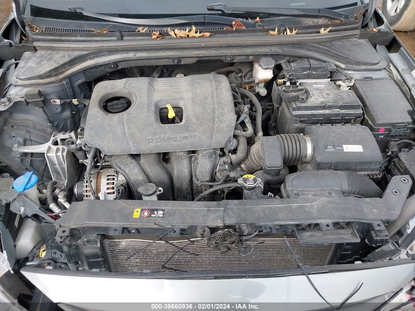 VIN KMHD74LF4KU753302 2019 HYUNDAI ELANTRA SE