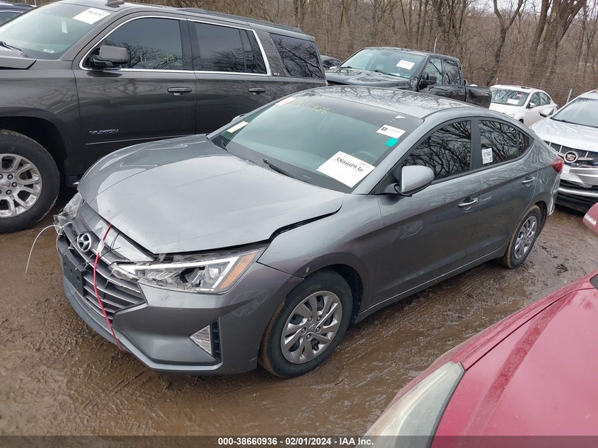 VIN KMHD74LF4KU753302 2019 HYUNDAI ELANTRA SE