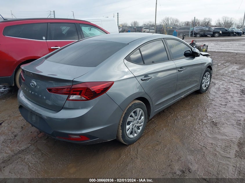 VIN KMHD74LF4KU753302 2019 HYUNDAI ELANTRA SE