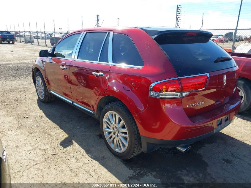 2013 Lincoln Mkx VIN: 2LMDJ8JK3DBL00732 Lot: 38661011